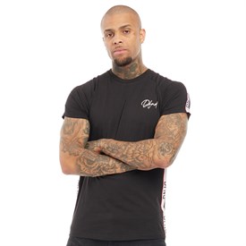 Dfnd London Heren Decoy T Shirt Zwart dfnd london kopen in de aanbieding