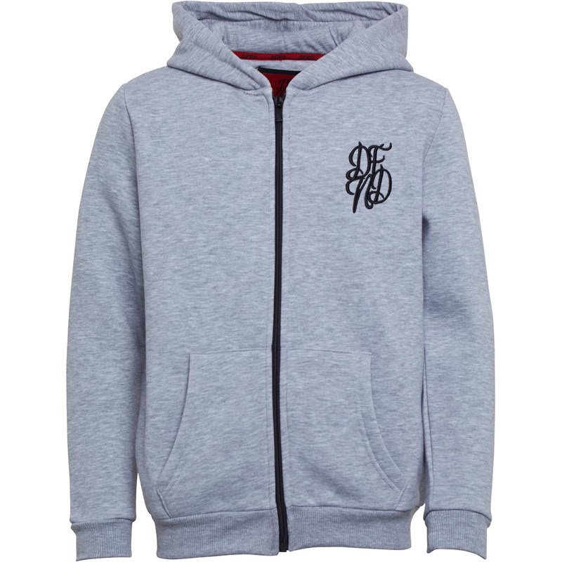 Buy DFND London Boys Bamehurst Hoodie Grey