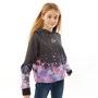 DFND London Girls Allue Hoodie Black/Purple