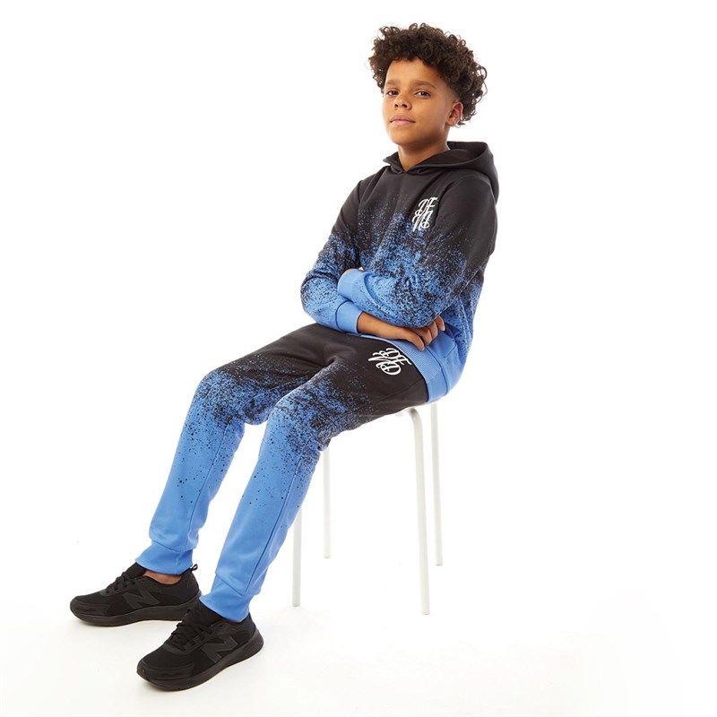 DFND London Drenge Dust Joggingtøj Intens Blå