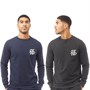 DFND London Herrer Blake Sweatshirt Marineblå