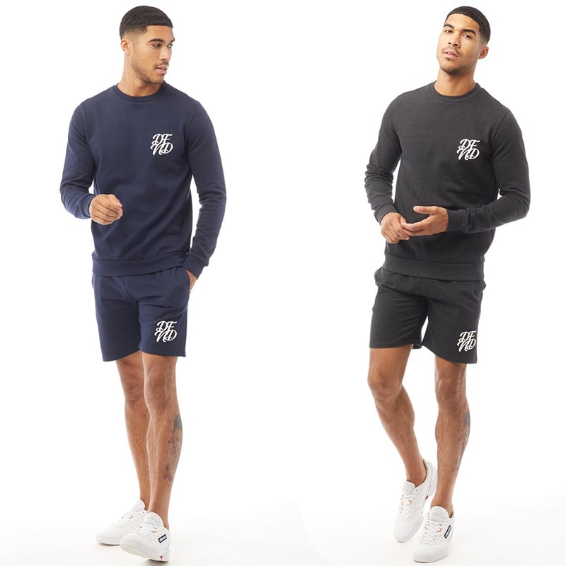 DFND London Herrer Blake Sweatshirt Marineblå