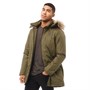 DFND London Herren Polar Parka Jacke Khaki