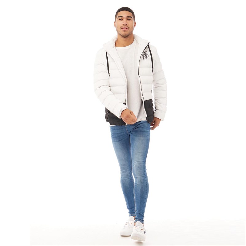 DFND London Herrer Corto Dunjakke Hvid