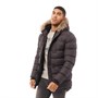 DFND London Veste Parka Arctic Padded Homme Anthracite Foncé