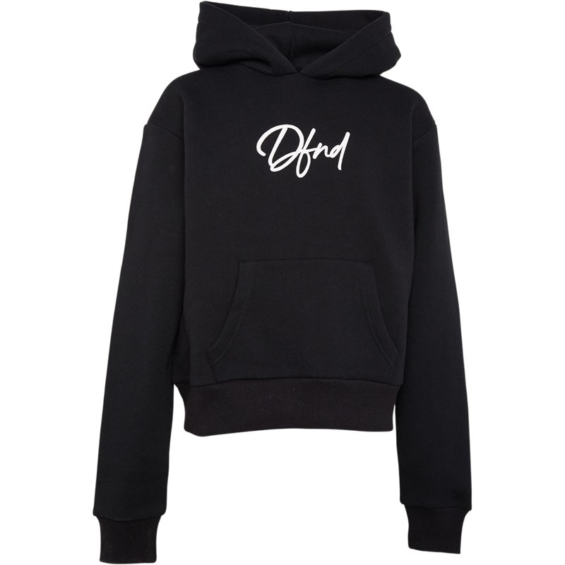 DFND London Girls Flex Hoodie Black