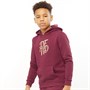 DFND London Boys Rover Oth Hoodie Burgundy