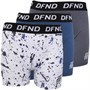 DFND London Junior Luźne Bokserki Wielobarwny