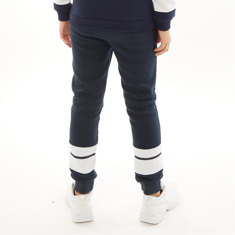 DFND London Junior Coach Spodnie Joggingu Ciemny Indygo