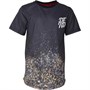 DFND London Boys Goldsplat T-Shirt Black/Gold