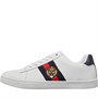 DFND London Mens Lion Trainers White