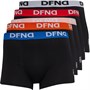 DFND London Herren Boxershorts Schwarz