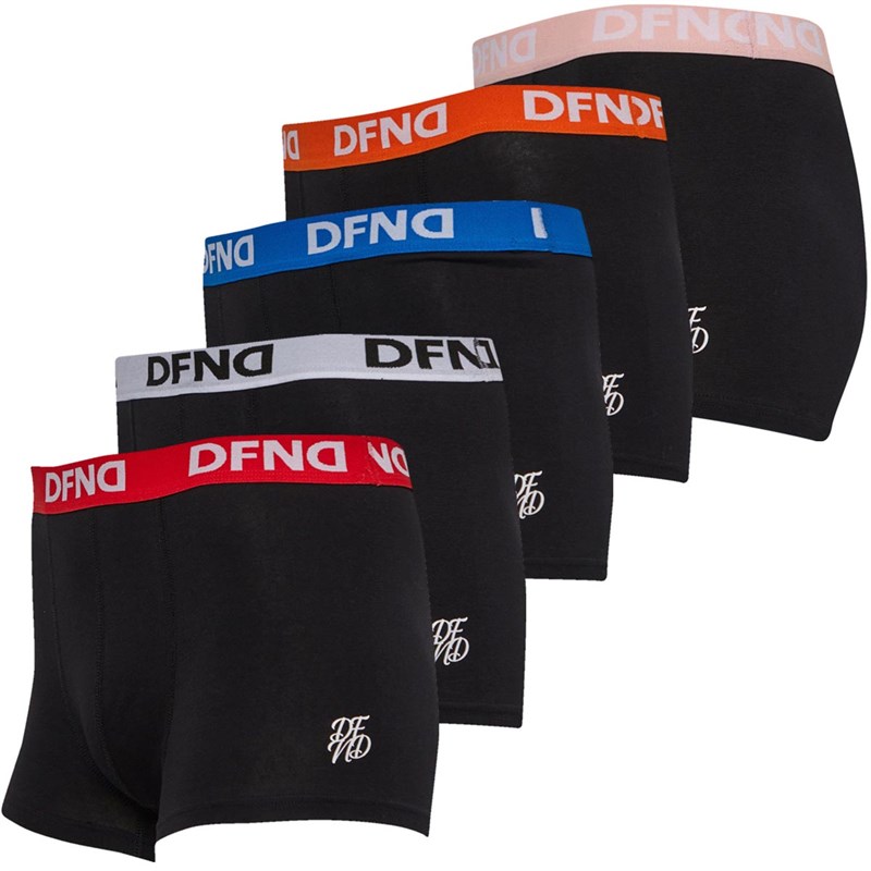 DFND London Herren Boxershorts Schwarz