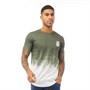 DFND London Mens Gravity T-Shirt Khaki/White