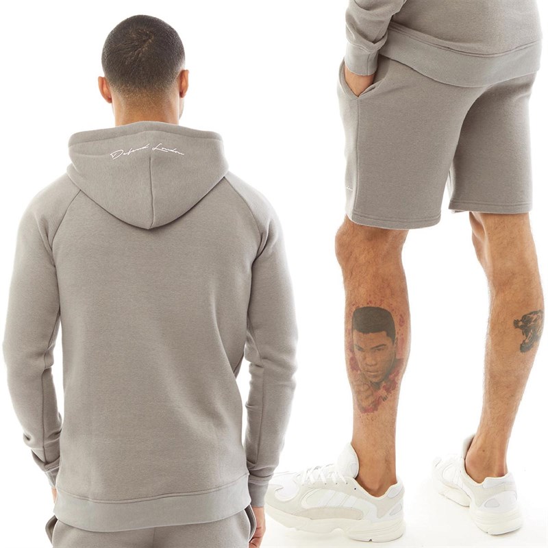 Buy DFND London Mens Venice Hoodie And Shorts Set Frost Grey
