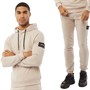 DFND London Heren Badge Joggingpak Beige