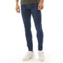 DFND London Heren Covert Skinny jeans Middelblauw