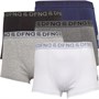 DFND London Herre Quazer Boxer shorts Flerfarvet