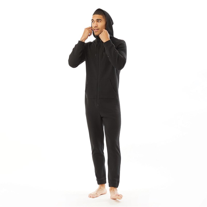 DFND London Mens Benjie Onesie Black