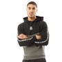 DFND London Mens Right On Hoodie Black/Charcoal
