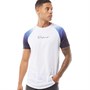 DFND London Herre Shine Raglan T-shirts Hvid