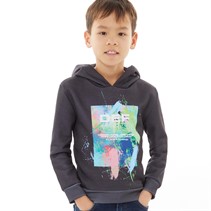 DFND London Boys Mashin Hoodie Black