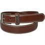 DFND London Mens Leather Belt Brown