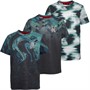 DFND London Boys Three Pack T-Shirts Multi
