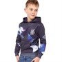 DFND London Boys Recycled Poly Solar Hoodie Navy