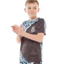 DFND London Boys Recycled Poly Skrike T-Shirt Blue