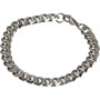 DFND London Mens Stainless Steel Bracelet Silver Tone