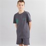 DFND London Boys T-Shirt And Shorts Co-Ord Set Grey