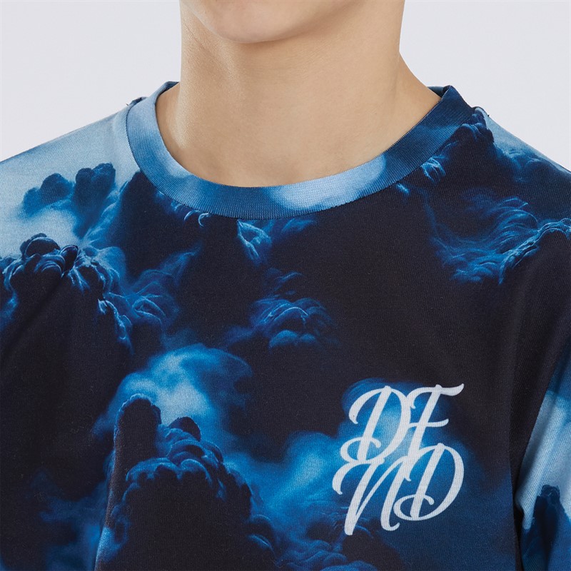 DFND London Boys T-Shirt And Shorts Co-Ord Set Multi