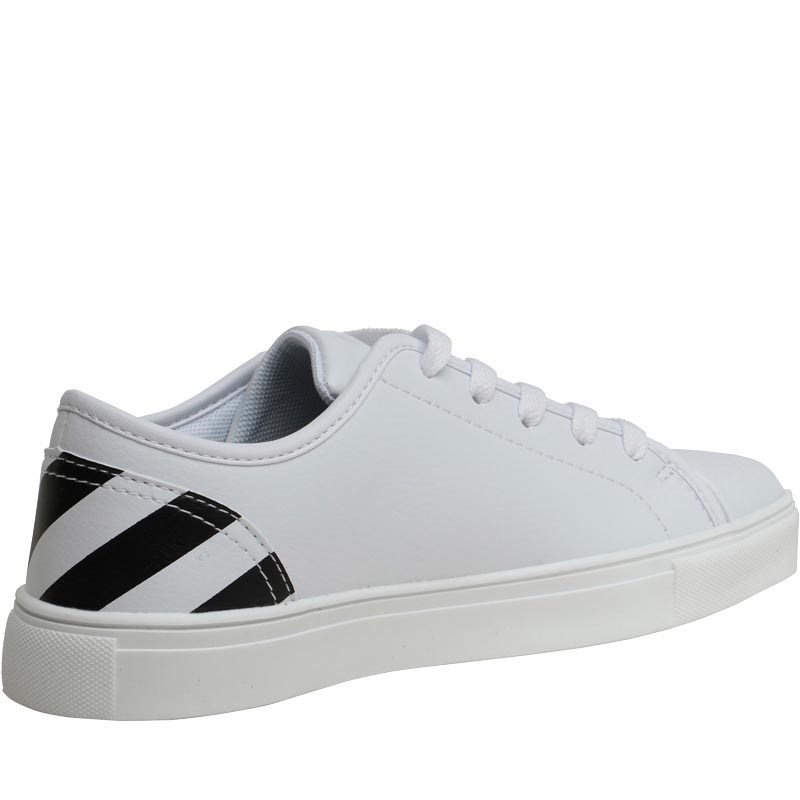 DFND London Junior Boys Aldgate Trainers White DFND London Junior Boys Aldgate Trainers White