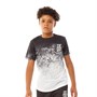 DFND London Junior Dust T-Shirt Wytarty Czarny