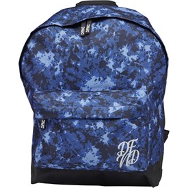 Dfnd London Pyramid Rugzak Blauw dfnd london kopen in de aanbieding