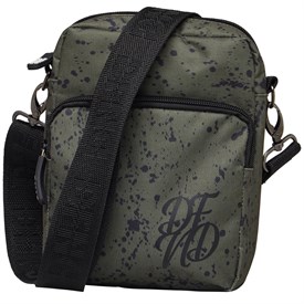 Dfnd London Splat Stash Schoudertas Kaki dfnd london kopen in de aanbieding