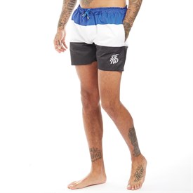 Dfnd London Heren Reef Zwemshort Blauw dfnd london kopen in de aanbieding
