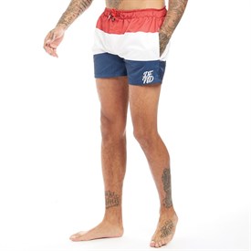 Dfnd London Heren Reef Zwemshort Rood dfnd london kopen in de aanbieding
