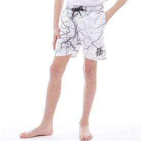 Dfnd London Jongens Zilch Zwemshort Wit dfnd london kopen in de aanbieding
