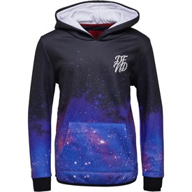 Dfnd London Jongens Oblivion Hoodie Zwart dfnd london kopen in de aanbieding