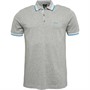 BOSS Athleisure Polos à manches courtes Paddy Homme Gris Chiné