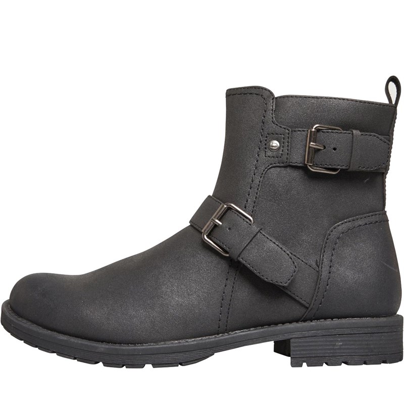 Mens buckle 2025 biker boots