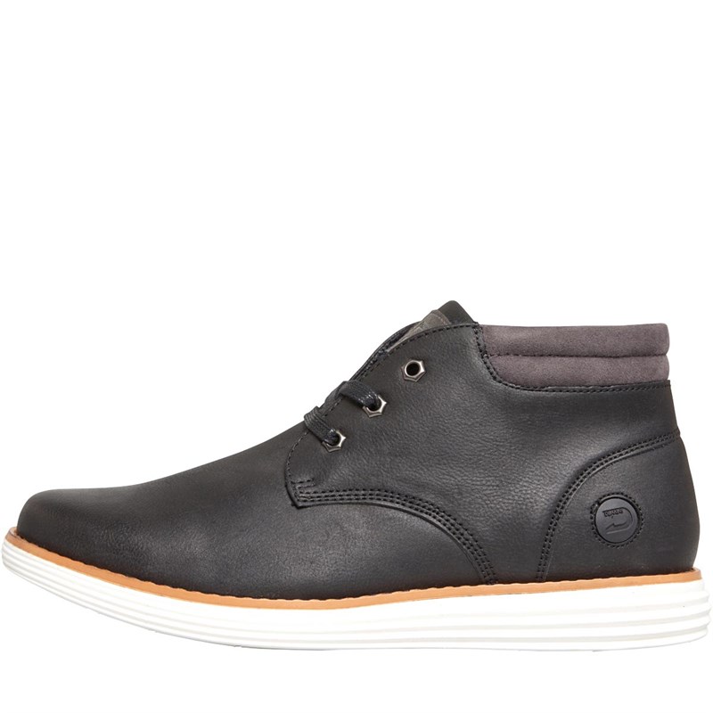 Deakins Mens Bleeker Chukka Boots Black