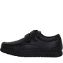 Deakins Junior Boys Nero Velcro II School Shoes Black