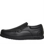 Deakins Junior Boys Titan Slip On School Shoes Black