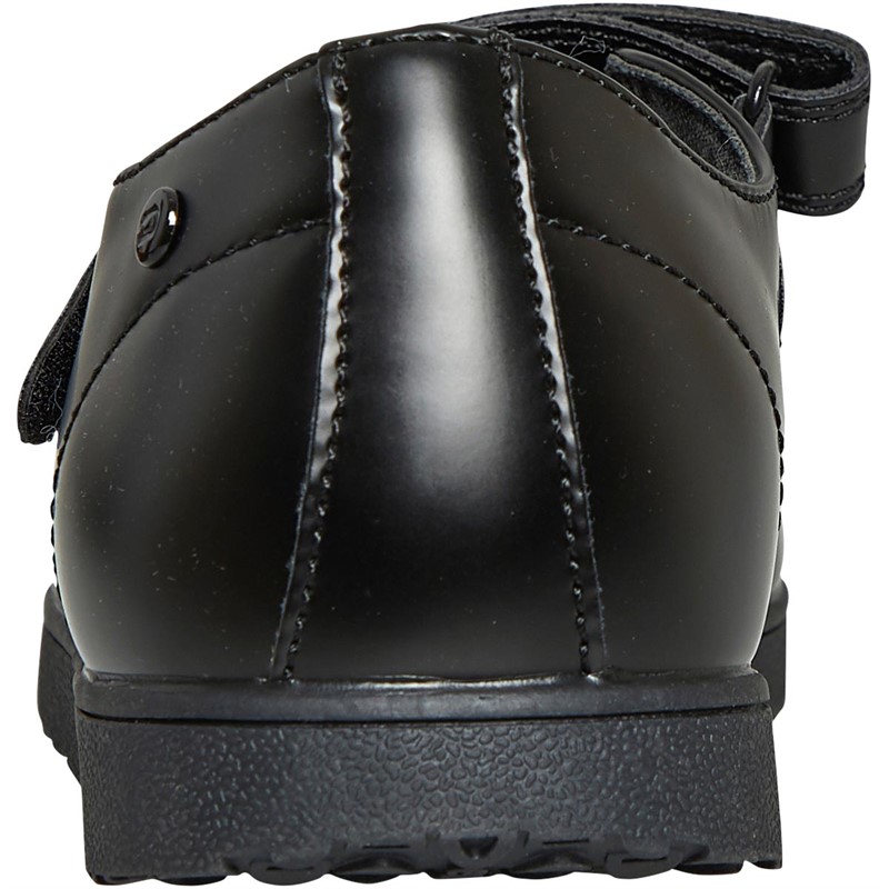 Deakins Junior Girls Devon Mary Jane School Shoes Black