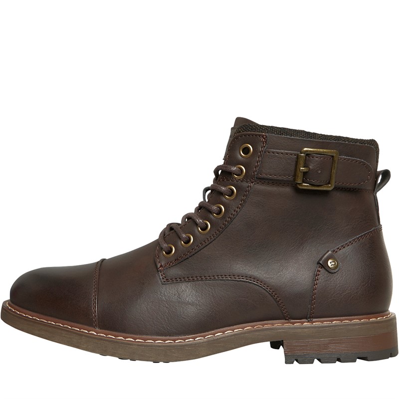 Deakins Mens Barrie Boots Dark Brown