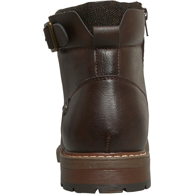 Deakins Mens Barrie Boots Dark Brown