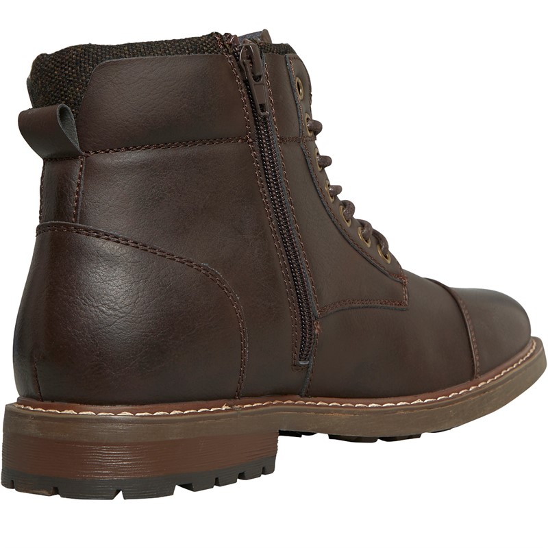 Deakins Mens Barrie Boots Dark Brown